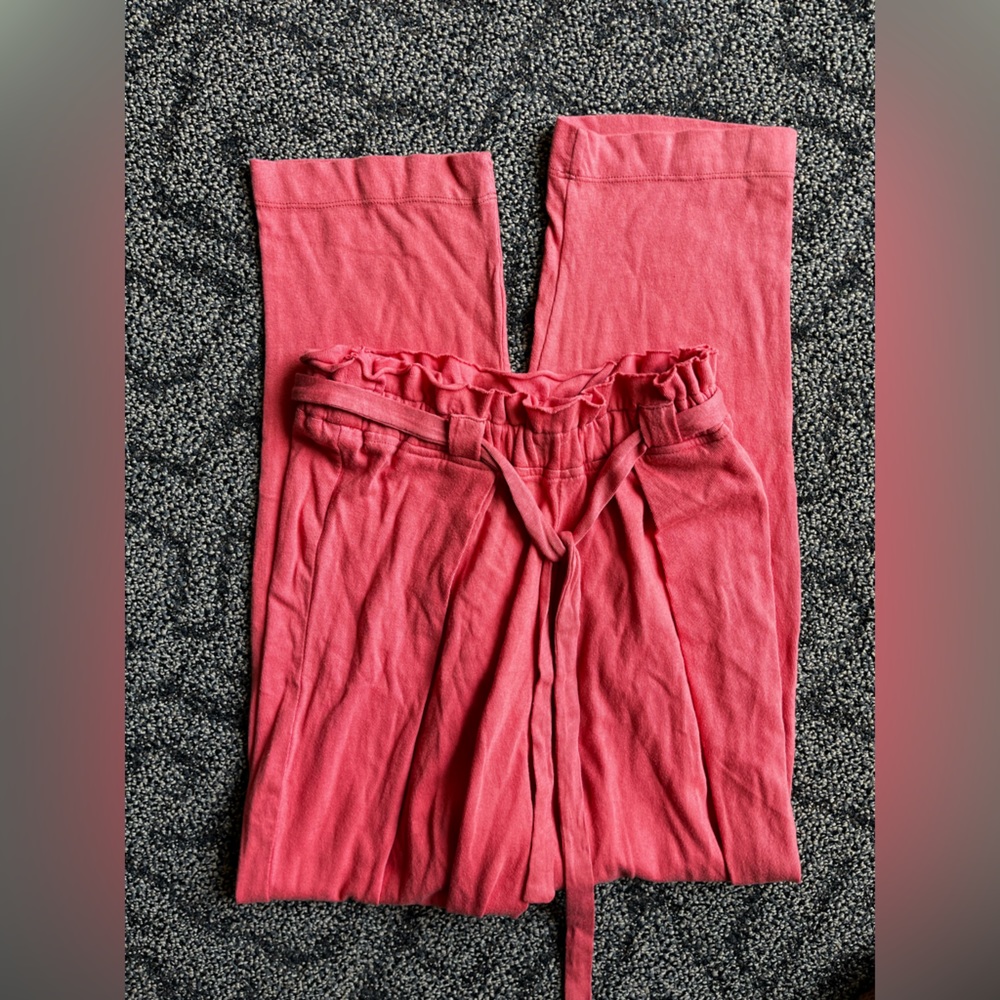 Urban Outfitters Out from Under coral paper bag pants
